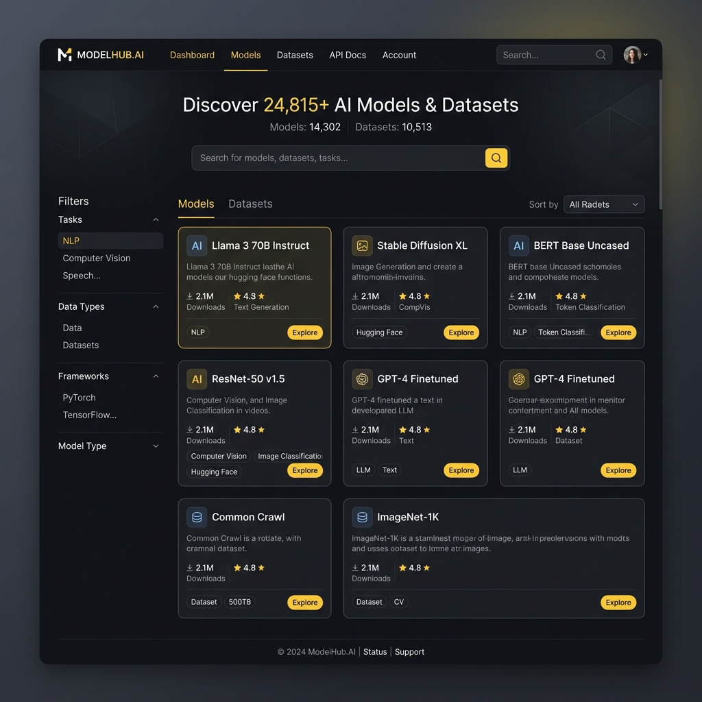 Preview van Hugging Face